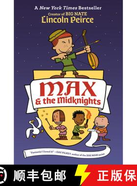 【3-4周达】Max and the Midknights [9781101931110]