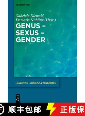 【3-4周达】Genus - Sexus - Gender [9783111358536]