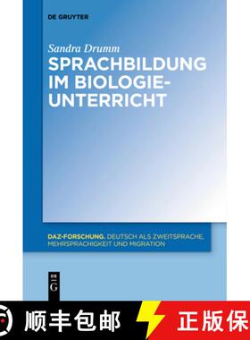 【3-4周达】精装 Sprachbildung im Biologieunterricht [9783110451184]