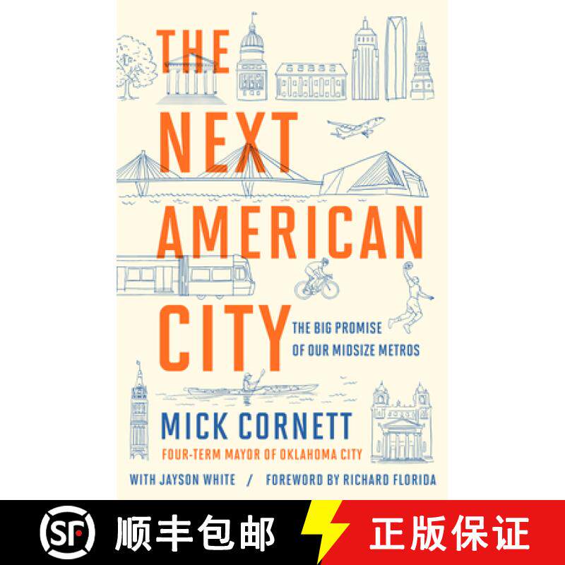 【3-4周达】The Next American City: The Big Promise of Our Midsize Metros [9780593718582]