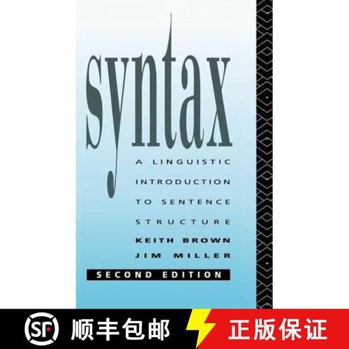 【3-4周达】Syntax: A Linguistic Introduction to Sentence Structure: A Linguistic Introduction to Sent... [9781138131200]