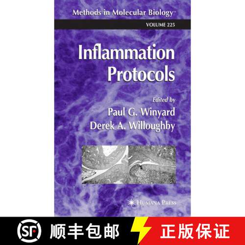 【3-4周达】精装 Inflammation Protocols [9780896039704]