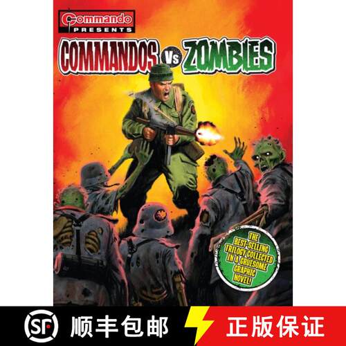 【3-4周达】Commando Presents: Commandos vs. Zombies [9781845359683]