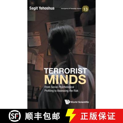 【3-4周达】精装 Terrorist Minds: From Social-psychological Profiling To Assessing The Risk [9789811210174]