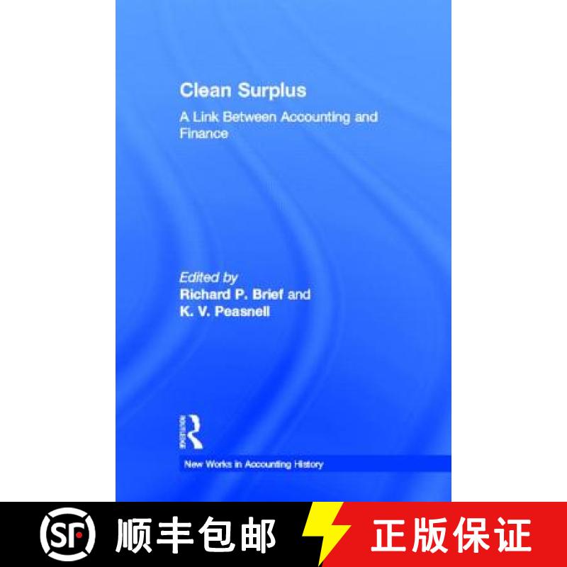 【3-4周达】Clean Surplus : A Link Between Accounting and Finance [9780815322511]