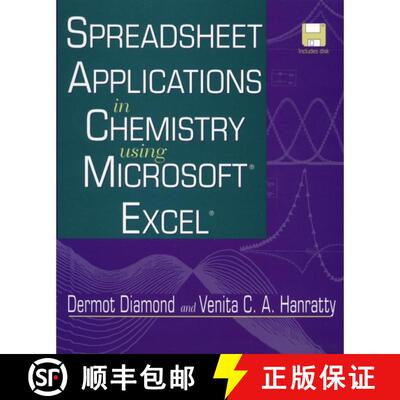 【3-4周达】Spreadsheet Applications In Chemistry Using Microsoft Excel [Wiley化学化工] [9780471140870]