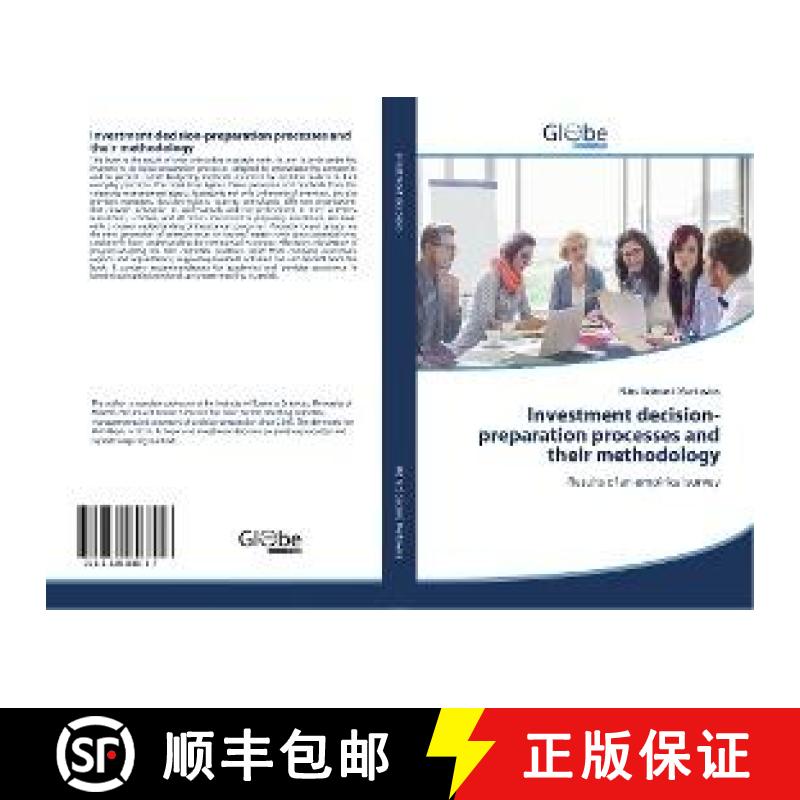 预订 Investment decision-preparation processes and their methodology [9783330808157]