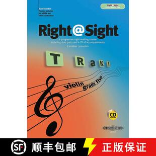 【3-4周达】Right@sight for Violin, Grade 5: A Progressive Sight-Reading Course [9790577010328]