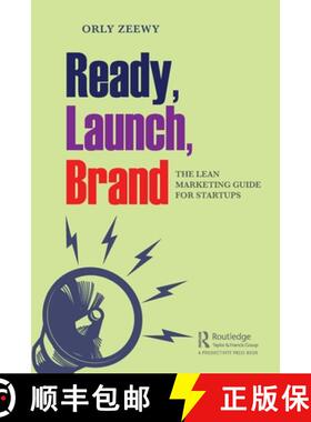 【3-4周达】Ready, Launch, Brand: The Lean Marketing Guide for Startups [9780367467180]