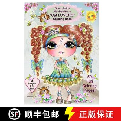 预订 Sherri Baldy My-Besties Cat Lovers Coloring Book [9781945731037]