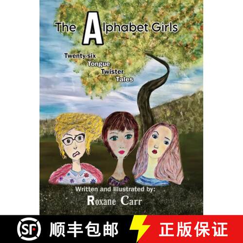 【3-4周达】精装 The Alphabet Girls: Twenty-six Tongue Twister Tales [9781662897061]