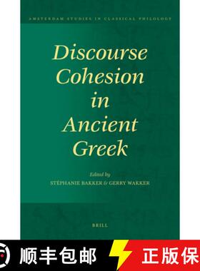 预订 Discourse Cohesion in Ancient Greek [9789004174726]