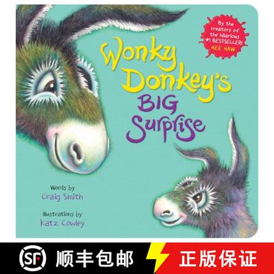 【3-4周达】Wonky Donkey's Big Surprise (BB) [9780702317293]