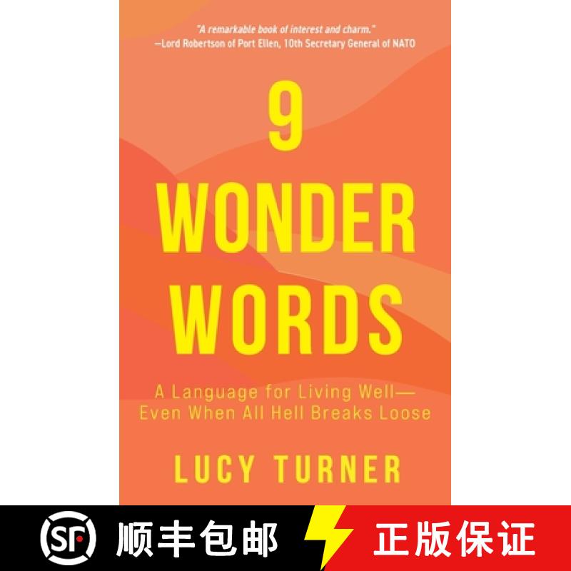 【2-3周达】9 Wonder Words: A Language for Living Well- Even When All Hell Breaks Loose [9781734840087]