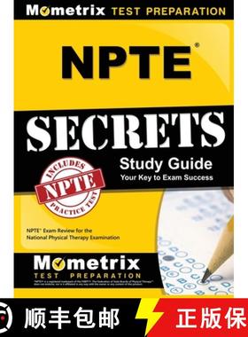 预订 NPTE Secrets: NPTE Exam Review for the National Physical Therapy Examination [9781516705733]