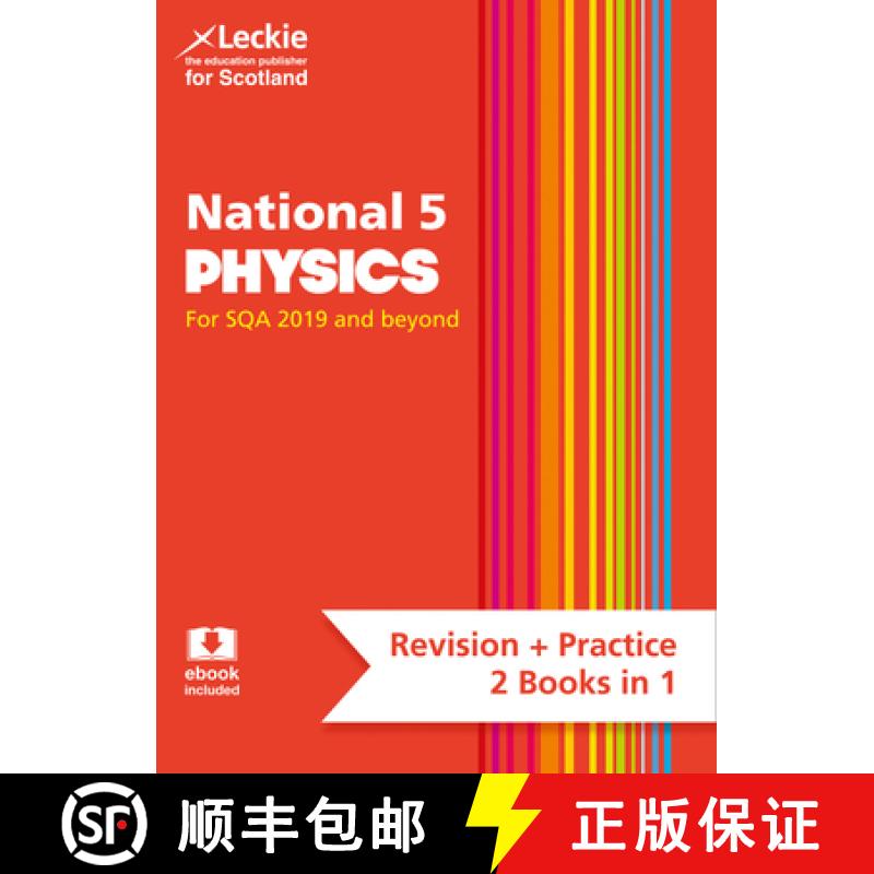【3-4周达】Leckie National 5 Physics for Sqa and Beyond - Revision + Practice 2 Books in 1: Revise fo... [9780008435363]