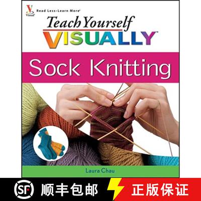 【3-4周达】Teach Yourself VISUALLY Sock Knitting [9780470278963]