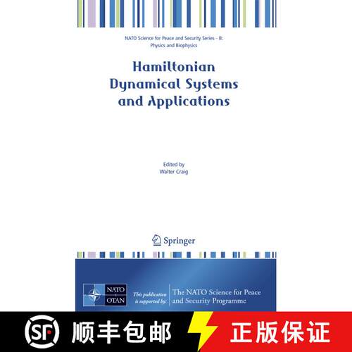 【3-4周达】精装 Hamiltonian Dynamical Systems and Applications [9781402069628]