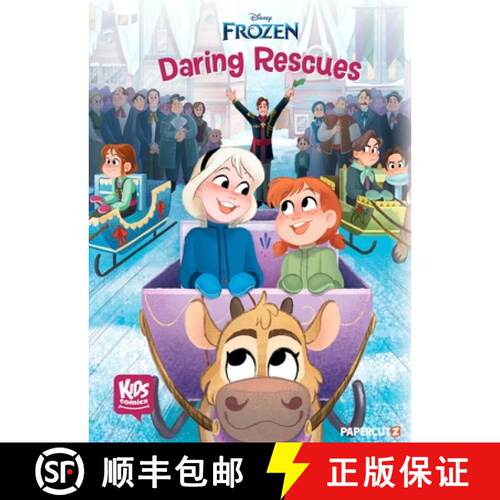 【3-4周达】精装 Kids Comics: Frozen -- Daring Rescues [9781545815519]