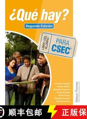 【3-4周达】?Que Hay? Libro del Alumno Para Csec Second Edition [9781408523711]