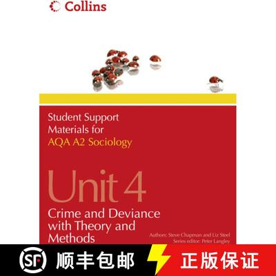 【3-4周达】Aqa A2 Sociology Unit 4: Crime and Deviance with Theory and Methods [9780007418343]
