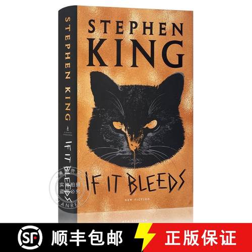 【3-4周达】血如泉涌 美版精装 If It Bleeds 斯蒂芬金 [9781982150297]