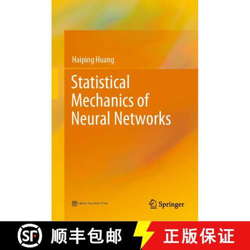 【3-4周达】精装 Statistical Mechanics of Neural Networks [9789811675690]
