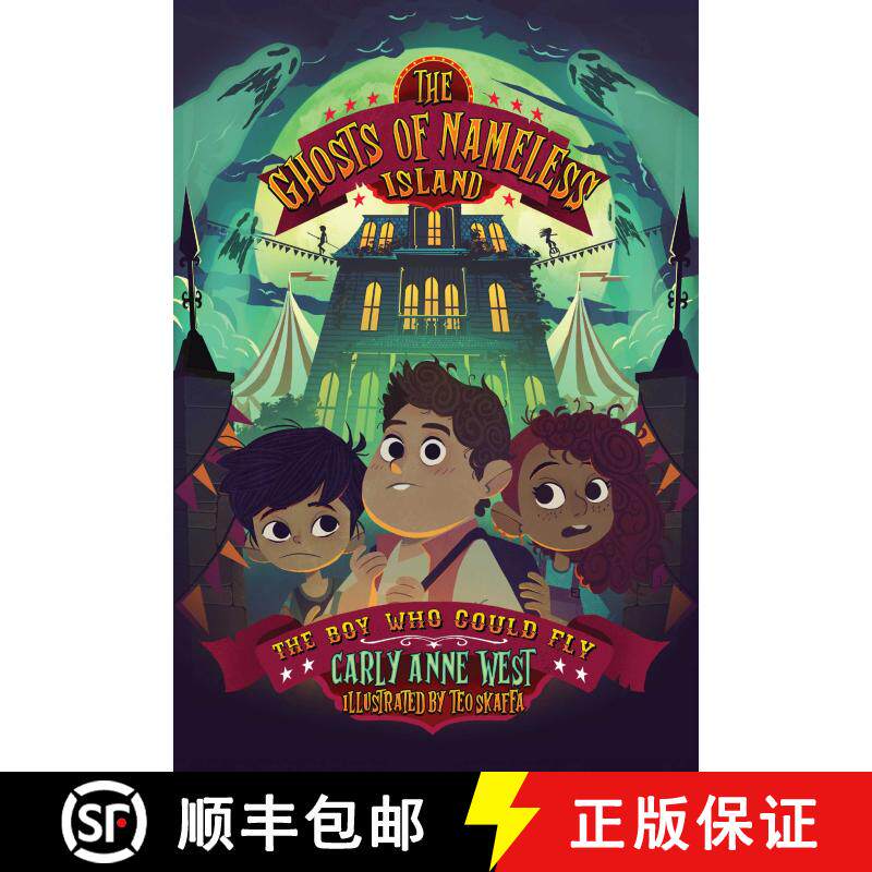 【3-4周达】The Ghosts of Nameless Island: The Boy Who Could Fly: Vol. 2 Volume 2 [9781524888138] - 实物图
