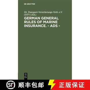 rules 9783111153964 German ADS general insurance. 预订 marine