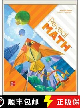 【3-4周达】Reveal Math, Grade 3, Teacher Edition, Volume 1 [9780076839155]