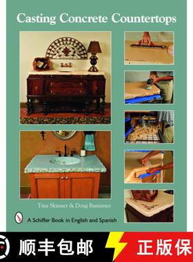 【3-4周达】Casting Concrete Countertops [9780764328657]