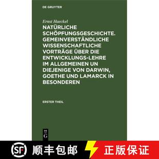 UEber Schoepfungsgeschichte. 9783111250816 Entwi... Die Vortrage Wissenschaftliche Gemeinverstandliche Naturliche 预订