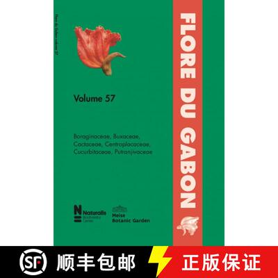 预订 Flore du Gabon, Volume 57: Boraginaceae, Buxaceae, Cactaceae, Centroplacaceae, Cucurbitaceae, Pu... [9783823617938]