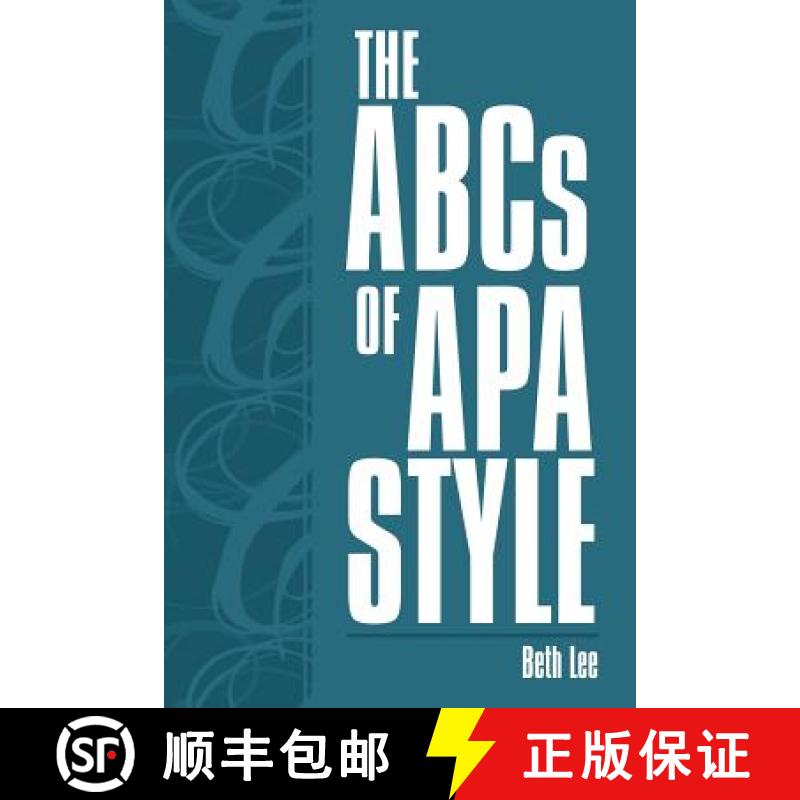 【2-3周达】The ABCs of APA Style [9781480846029]