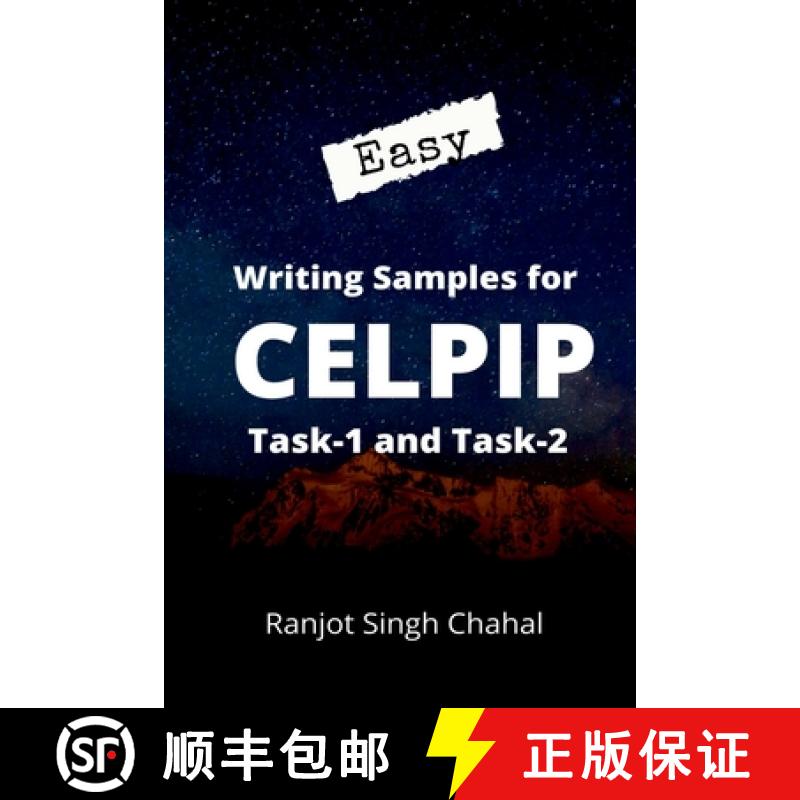【3-4周达】Easy Writing Samples for CELPIP Task-1 and Task-2 [9781684871209]