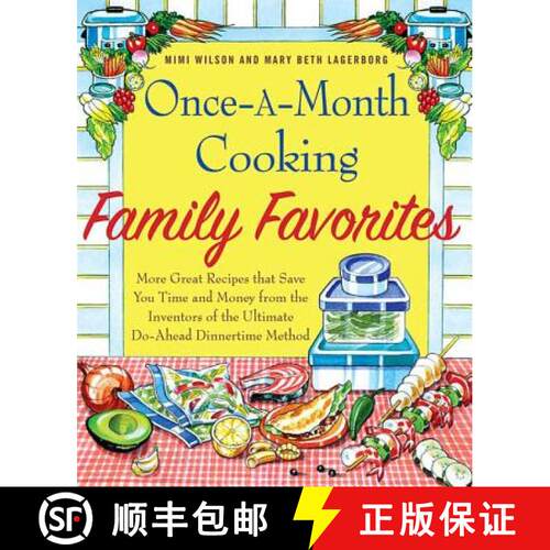 【3-4周达】Once-A-Month Cooking Family Favorites: More Great Recipes That Save You Time and Money fro... [9780312534042]