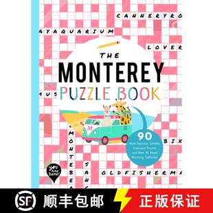 Word and Searches Jumbles Monterey Book 9781952239342 All about... The Puzzle Puzzles Crossword More 3周达