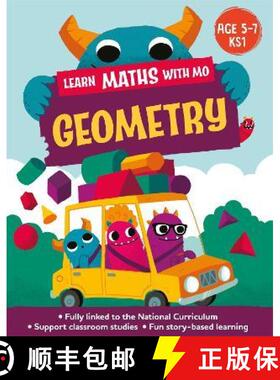 【3-4周达】HELP YOUR MONSTER WITH MATHS GEOMETRY [9781526319043]