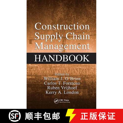 【3-4周达】精装 Construction Supply Chain Management Handbook [9781420047455]