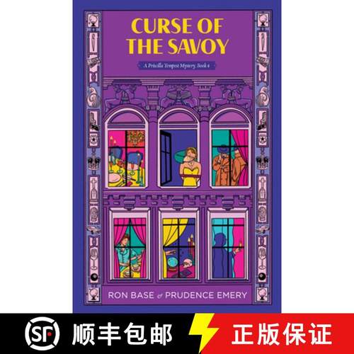 【3-4周达】Curse of the Savoy : A Priscilla Tempest Mystery, Book 4 [9781771624381]