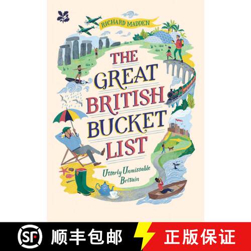 【3-4周达】精装 The Great British Bucket List: Utterly Unmissable Britain [9781911358732]