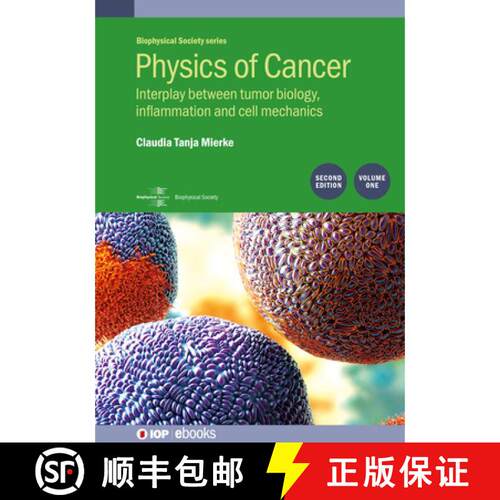 【3-4周达】Physics of Cancer: Second edition, volume 1 : Interplay between tumor biology, inflammatio... [9780750320351]