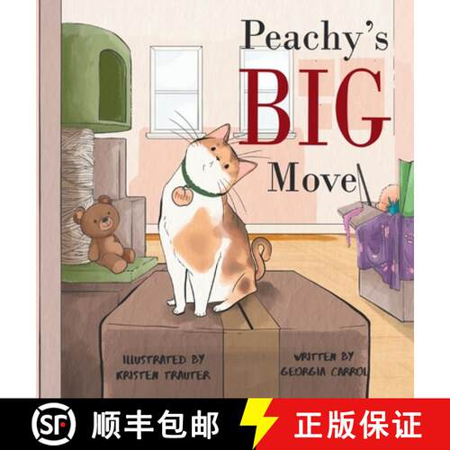 【3-4周达】精装 Peachy's Big Move [9781998287574]
