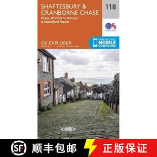 【3-4周达】Shaftesbury, Cranbourne Chase, Poole, Wimbourne Minster and Blandford [9780319243190]