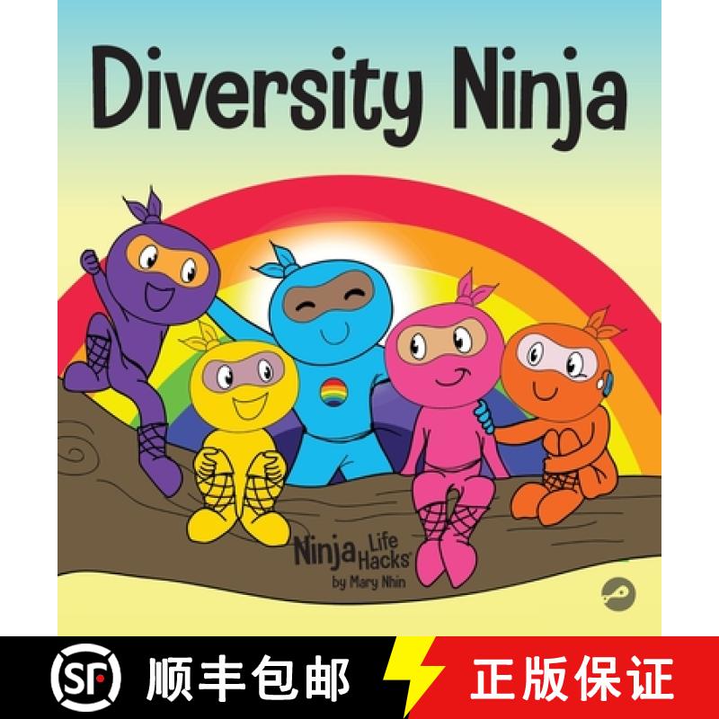 【3-4周达】Diversity Ninja: An Anti-racist, Diverse Children's Book About Racism and Prejudice, and P... [9781953399731]