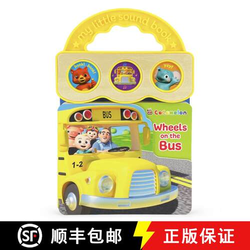 【3-4周达】精装 Cocomelon Wheels on the Bus [9781646385935]
