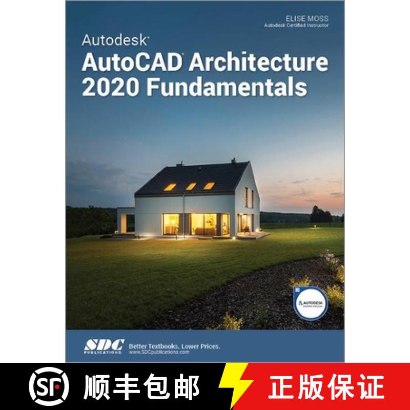 【3-4周达】Autodesk AutoCAD Architecture 2020 Fundamentals [9781630572648]