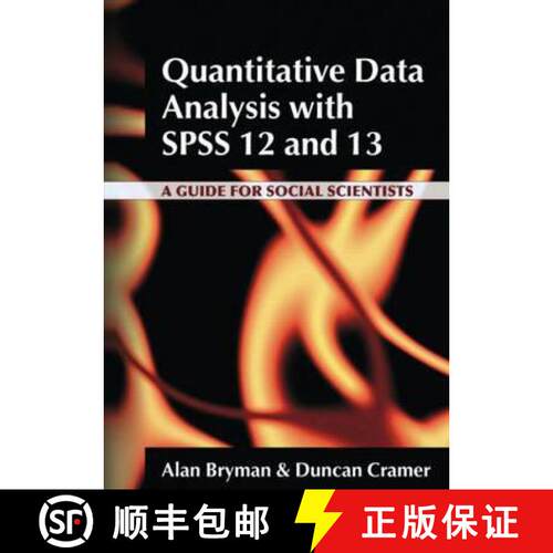 预订 精装 Quantitative Data Analysis with SPSS 12 and 13: A Guide for Social Scientists [9780415340816]