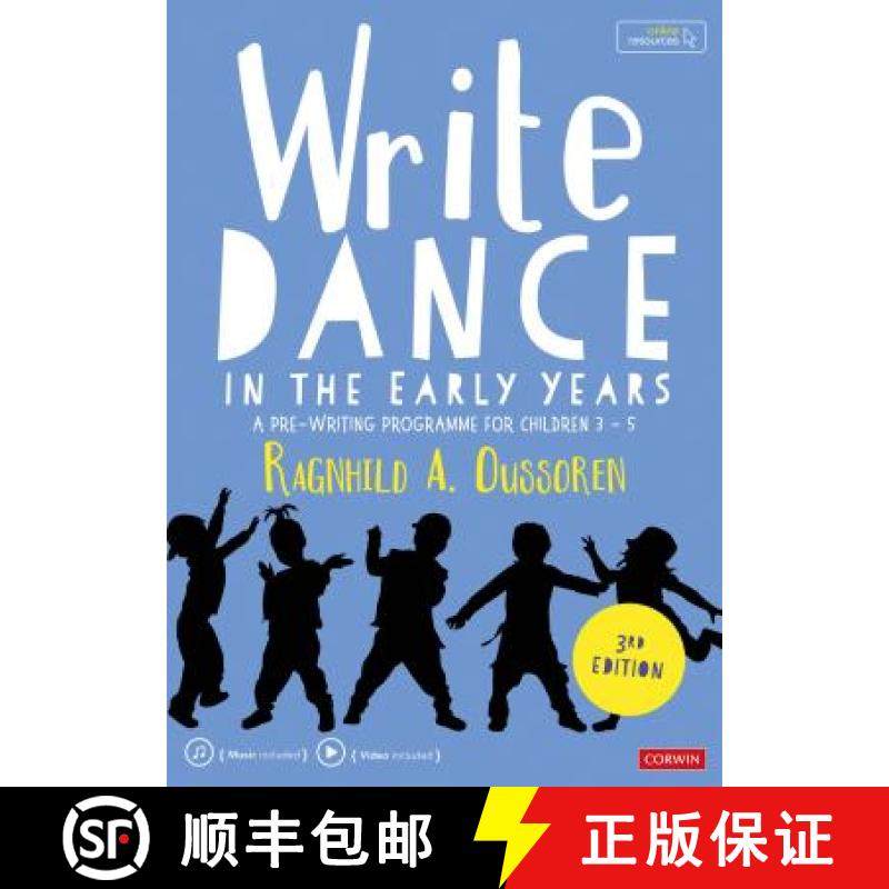 【3-4周达】Write Dance in the Early Years: A Pre-Writing Programme for Children 3 to 5 (3) [9781529704501]