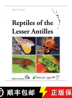 【3-4周达】精装 Reptiles of the Lesser Antilles [9783899731231]